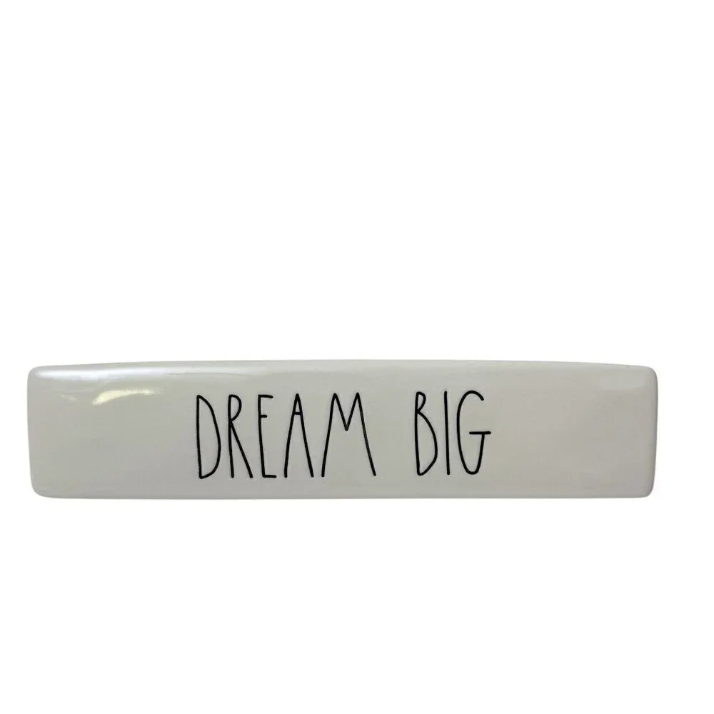 RAE DUNN Desk Set Dream Big and Create Ceramic Accessories By Magenta NWT
